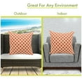 thumbnail image 2 of Majestic Home Goods Pillow 24x24 Bamboo Burnt Orange, 2 of 4