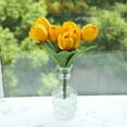 thumbnail image 6 of Travelwant Artificial Tulips Flowers Fake Faux PU Tulip Bouquet Real Touch Flower Arrangement for Home Room Office Party Wedding Decoration Excellent Gift Idea for Mothers Day, 6 of 7