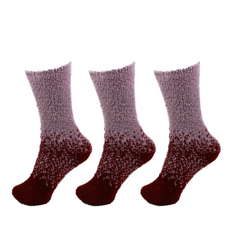

BambooMN M/L Fuzzy Gradient Socks - 05 Mid Centry - 3 prs