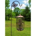 thumbnail image 6 of Pemberly Row Contemporary Metal Deluxe Bird Feeder in Copper, 6 of 6