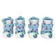 thumbnail image 1 of Zapatos para perros pequeños, suaves, transpirables, evitan resbalones, lindas botas de lona para cachorros para Bichon Teddy azul, 1 of 8