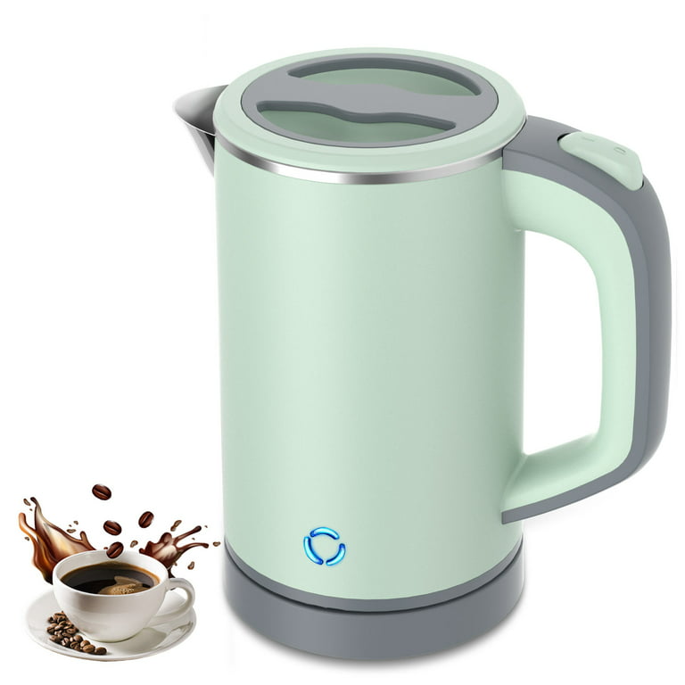 Travel Electric Kettle, Portable Small Tea Coffee Pot Water Boiler, Mini  Electric Kettle, 304 Stainless Steel, Bpa-free, With 4 Temperature Control  And Automatic Shut-off Function - Temu