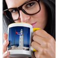 thumbnail image 2 of 3dRose, Cuba, Havana, Morro Castle lighthouse - CA11 WBI0039 - Walter Bibikow, 11oz Two-Tone Yellow Mug, 2 of 7