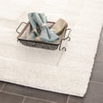 thumbnail image 2 of Safavieh Shadow Box Shag Collection SG454-1111 Cream Square Area Rug (5' Square), 2 of 4