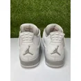 thumbnail image 4 of Ni - ke Air Jordan 4 White Oreo Retro Size 13 Mens Sneakers 2021 CT8527-100, 4 of 5