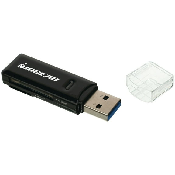 IOGEAR Compact USB 3.0 SDXC/microSDXC Card Reader