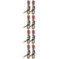 thumbnail image 6 of FRCOLOR 4 Pairs  Ice Skates Laces Hockey Laces Sports Shoe Laces Shoelaces Waxed Hockey Laces, 6 of 8
