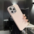 thumbnail image 5 of Funda de teléfono con parachoques de lente electrochapada para iPhone 14 Pro Max 13 12 11 15 16 Pro Max X XR XS Max 7 8 Cubierta trasera de silicona de color sólido, 5 of 5