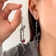 thumbnail image 4 of Pendientes de Halloween --- Pendientes de cuchillo de varios estilos y pendientes de calavera gótica, que se pueden combinar de cualquier manera que Me gusta., 4 of 5