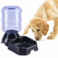 thumbnail image 2 of Comedero Automático para mascotas Yuyangstore 3,8 l cuenco dispensador gran capacidad alimentación automática de animales Negro, 2 of 8