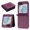 Purple, variant on for Samsung Galaxy Z Flip 5 5G Slim Flip Case, Premium PU Leather Shockproof Drop Protective with Hinge Protection Phone Case Cover for Samsung Galaxy Z Flip 5 5G, Blue