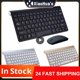 thumbnail image 2 of Teclado y ratón inalámbricos español, hebreo, coreano y tailandés, Combo de 2,4G, Mini teclado y ratón inalámbricos portátiles para Windows y Android, 2 of 5