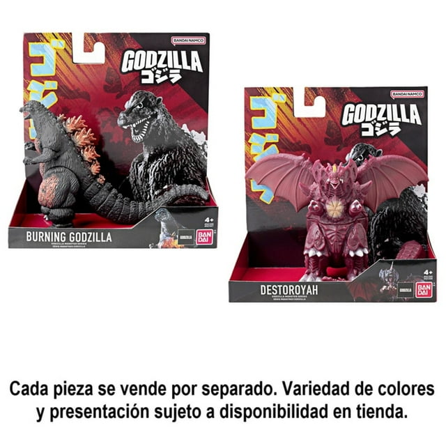 Figura de Accion Godzilla Bandai 5 Pulgadas Varios Modelos 1 Pieza