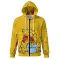 thumbnail image 6 of Unisex Winnie The Pooh Zip Up Hoodies 3D Printed Pullover Hooded Sweatshirt with Pocket for Mens Womens, 6 of 8