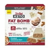 SlimFast Keto Fat Bomb Meal Replacement Bar, Frosted Cinnamon Bun, 5 Count