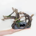 thumbnail image 3 of Pet Aquarium Fish Tank Paisaje Fotografía Prop Rockery Rock Puen madera, 3 of 8