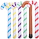 thumbnail image 1 of KAKOWELY 6 bastones de caramelo inflables, bastón inflable para disfraz de anciano, bastón para caminar, decoración de fiesta, 1 of 5