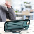 thumbnail image 6 of Dteck Wallet Case for iPhone 8 / iPhone 7 / iPhone SE 2022 4.7 Inch with Kickstand Leather Card Holder, Phone Protective Back Cover,Green, 6 of 6
