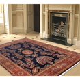 thumbnail image 2 of Pasargad Home PS-2 NAVY 9X12 Azerbaijan Collection Hand-Knotted Lamb's Wool Area Rug- 9 ft. 1 in.  X 11 ft.10 in.   Navy, 2 of 2