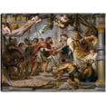 thumbnail image 1 of Cuadro Decorativo | Fine Art Tj | El Encuentro De Abraham Y Melquisedec (C. 1626) Por Peter Paul Rubens - 30 x 41 cm Fine Art Tj Impresión en canvas, estrechado., 1 of 2