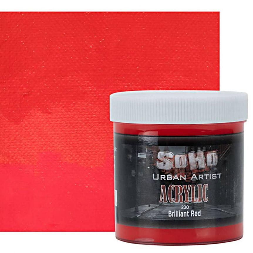 SoHo Urban Artist Acrylic Paint Thick, Rich, WaterResistant, Heavy