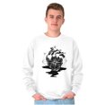 thumbnail image 5 of Diamond Bleeding Heart Compass Sweatshirt for Men or Women Brisco Brands M, 5 of 6