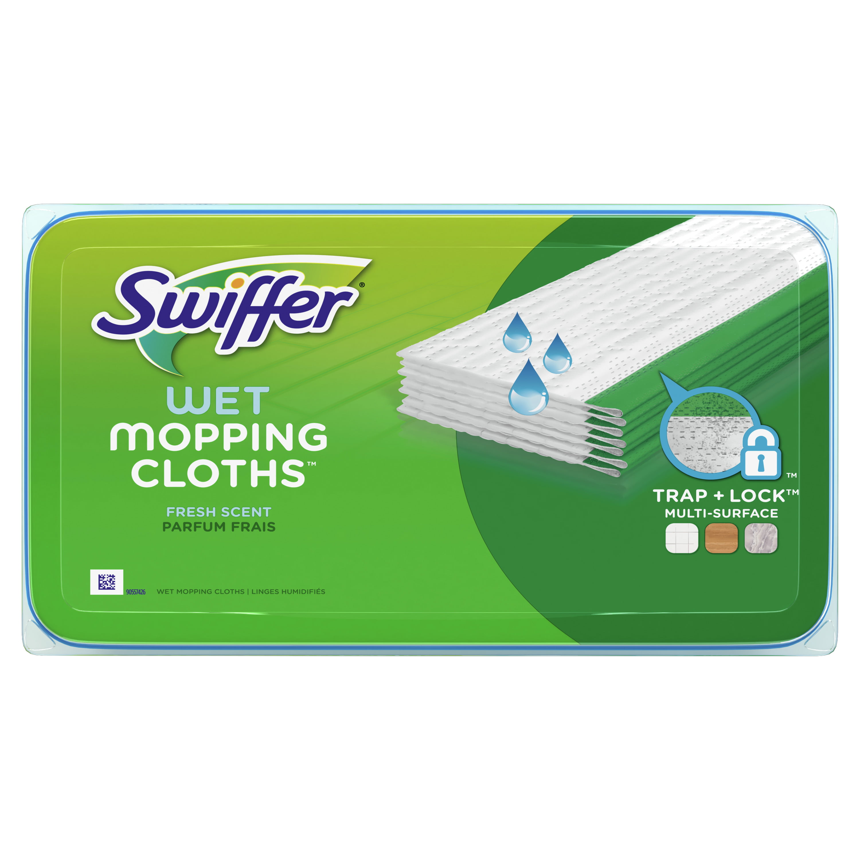 3 Pack Swiffer Sweeper Wet Mopping Pad Refill Open Window Fresh 12 Ct 