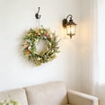 thumbnail image 4 of Nkmbld Front Door Wreath, Easter Egg Wreath with Faux Berries Festal Party Door Hanger for Spring Summer Window Wall Wedding Farmhouse Festival Decor, 4 of 8