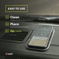 thumbnail image 2 of Numi Grip Pad - Sticky Pad for Smartphones - Cell Phone Holder - No Adhesive, Magnets, and Suction Cups - Sticks to Multiple Surfaces - Black, 2 of 7
