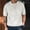 White, variant on Bcfgryg Mens Summer Cotton Fashion Poster Holiday Beach Lapel Solid Short Sleeve Shirt T Shirt Men's T Shirts Black L