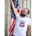 thumbnail image 2 of 4Th Of July Usa Balloons T-Shirt Men -Image by Shutterstock, Male 5X-Large, 2 of 4