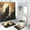 Pattern-4, variant on Wolf 4 Pcs Shower Curtain Set Wildlife Animal Howling Mountain Full Moon Night with Toilet Lid Cover and Bath Mat, Waterproof Shower Curtain with 12 Hooks, 72x72 Inch