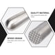 thumbnail image 3 of 1 unidad de barras de acero inoxidable para picar hielo, para vino, con forma de martillo de limón, para bar, fiesta, banquete (18,5 cm, plata 201), 3 of 7