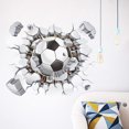 thumbnail image 4 of Matsuzay Adhesivo de pared, nuevo póster de fútbol, papel tapiz creativo DIY, pegatinas de fondo, hogar para sala de estar, ventana, Decoración del hogar, 4 of 6