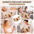 thumbnail image 6 of Dog Heating Pad for Period Cramps Menstrual Pain Relief, Portable Electric Heat Pads USB Powered, Cute Stuff Dog Plush Heated Stuffed Animals Gift, Gifts for Women Teen Girls Birthday Christmas, 6 of 9
