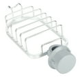 thumbnail image 1 of Sink Faucet Sponge Holder, Ventilated Sink Caddy Organizer, Rust-Resistant Aluminum Alloy for Kitchen Sink Silver, 1 of 7