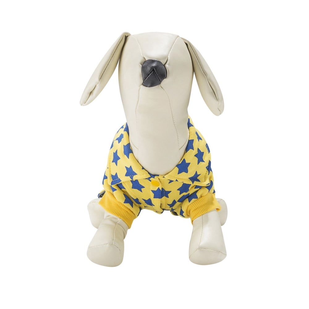 CUECUEPET Cotton Denim Overall Suspenders Suit Single Piece Easy to put on for Boy or Girl Dogs or Puppies [Multiple Sizes Available]