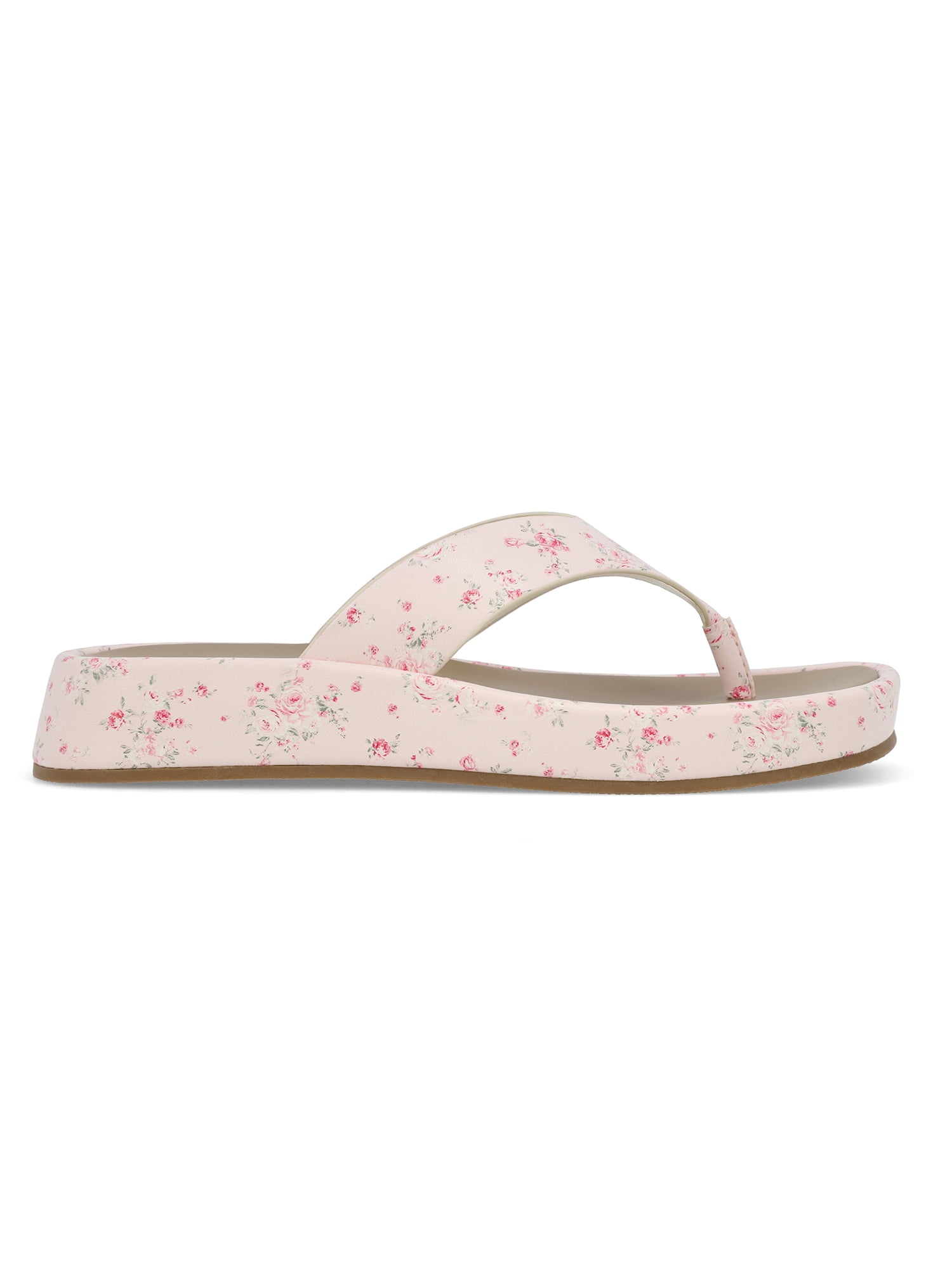 Mia Too Women's Pammy Slide On Thong Platform Sandal