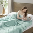 thumbnail image 2 of Home Essence Liquid Cotton Super Soft Lightweight Blanket, Twin, Gray, 2 of 6