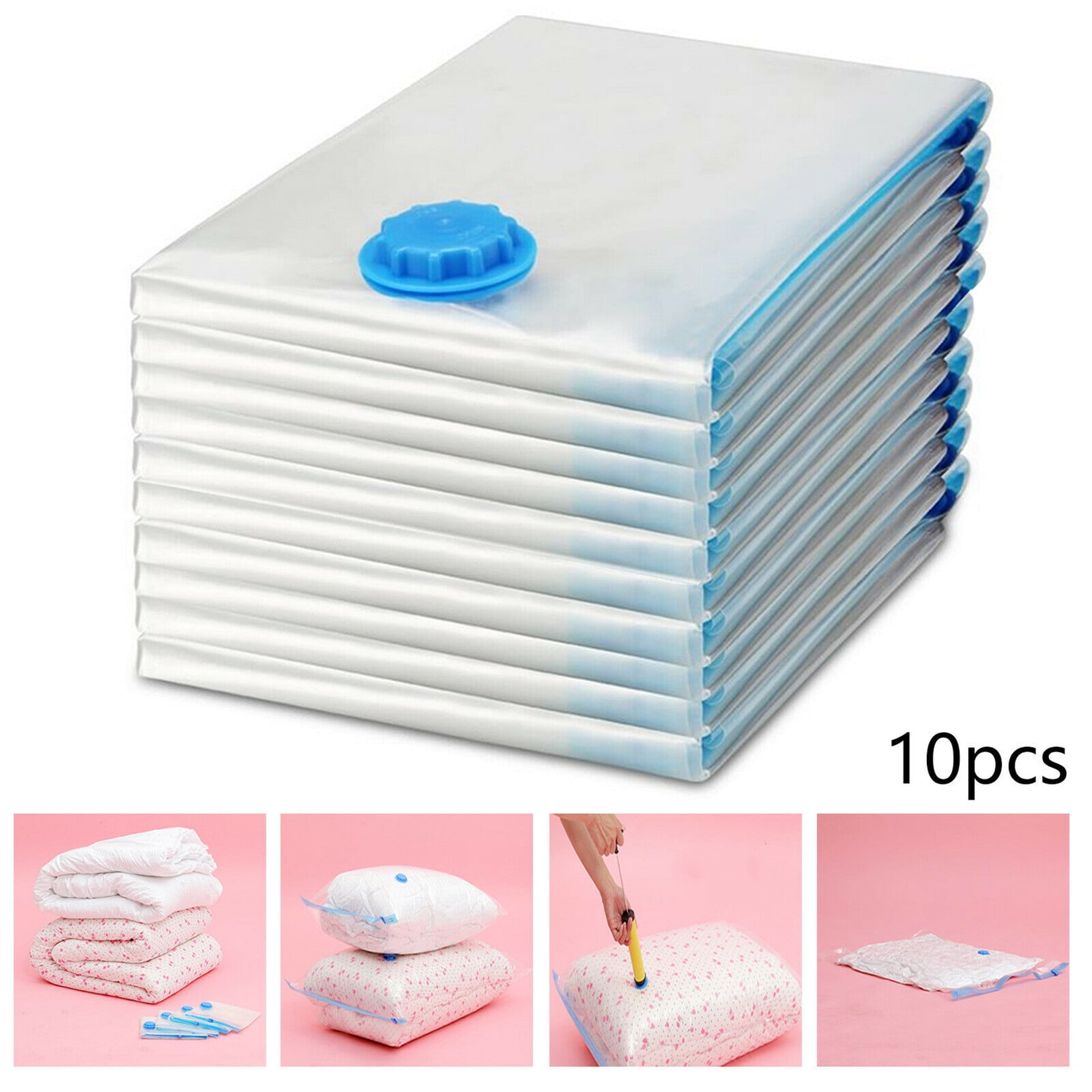 OUNONA 10 Pcs to Store Clothes Space Saver Vacuum Storage Bags Jumbo Quilt