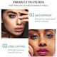 thumbnail image 4 of Lápiz Delineador de ojos resistente al agua para mujer, delineador de Ojos de larga duración, color negro, marrón, azul, maquillaje de moda, cosméticos, 1 unidad( 18 Red, 4 of 5