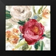 thumbnail image 2 of Robinson, Carol 15x15 Black Modern Framed Museum Art Print Titled - Playful Peonies I, 2 of 5