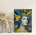 thumbnail image 2 of Qisvanset 12x16 Inch Vibrant Botanical Floral Canvas Print Wall Art, 2 of 5