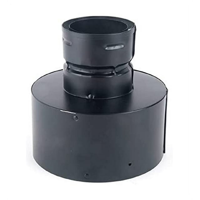 Simpson Duravent Adaptateur de Cheminée à Granulés à Double Paroi Isolée par Air, Paroi Intérieure en Acier Inoxydable et Paroi Extérieure en Galvalume, Nécessite un Adaptateur de Cheminée DVL/DuraBlack, 6 Pouces