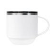 thumbnail image 4 of Paquete con 35 piezas de Taza térmica de acero inoxidable con tapa blanco 12.1 x 9 x 8.8, 4 of 5