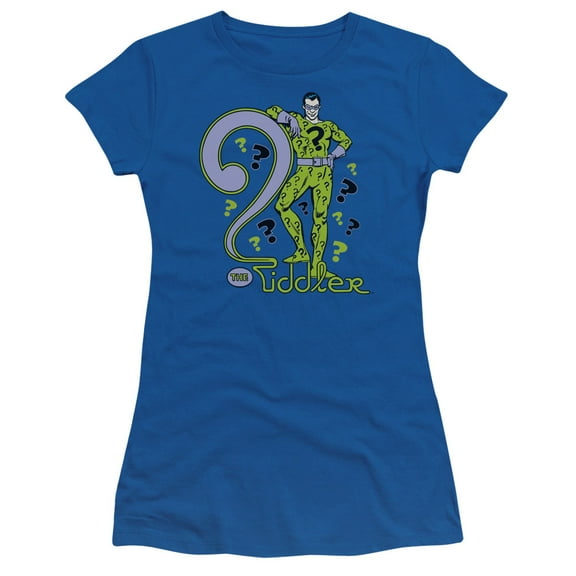 Dc The Riddler Juniors Short Sleeve Shirt