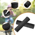 thumbnail image 4 of Uxcell 4pcs Bike Handlebar Grips Non-Slip Rubber Mushroom Grips Fit 7/8" Bars, Black, 4 of 6