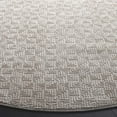 thumbnail image 3 of SAFAVIEH Hanna Lynna Geometric Area Rug, Taupe/Beige, 6'7" x 6'7" Round, 3 of 7