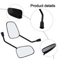 thumbnail image 3 of Wide Angle Convex Rearview Mirror for Ebike Electric Bike Mirror M8, 3 of 9