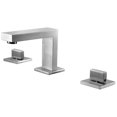 thumbnail image 1 of Brushed Nickel Modern Widespread Bathroom Faucet, 1 of 1